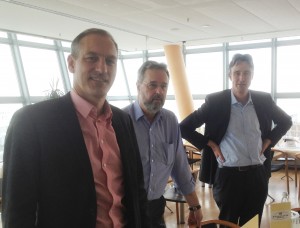 Lars Nydahl, Svante Larsson och Gernod Laufkötter
